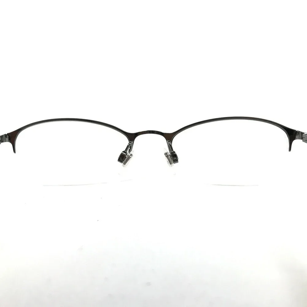 Ralph Lauren Petite Eyeglasses Frames RL 5002 9002 Grey Oval Half Rim 48-18-135